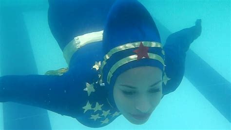 Wonder Woman Costumes Wonder Woman Underwater Blue