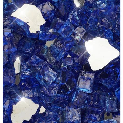 Margo Garden Products 1 2 In 25 Lb Medium Cobalt Blue Reflective