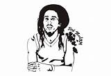 Bob Marley Coloring Library Clipart Clip Encourage Intended Really Pages Comments sketch template