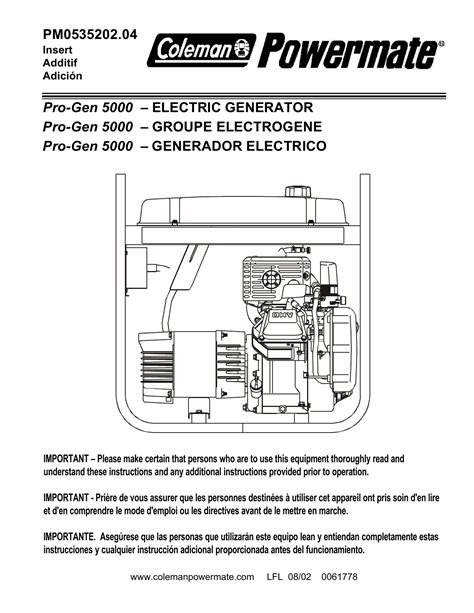 wiring diagram  coleman generator wiring diagram