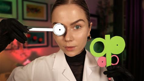 Asmr Most Relaxing Eye Exam ~ Soft Spoken Personal Attention Youtube