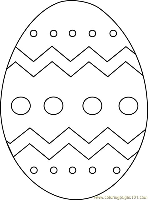 easter egg coloring page  kids  easter printable coloring