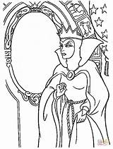 Coloring Queen Evil Popular sketch template