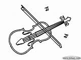 Violin Coloring Pages Designlooter Drawings Music sketch template