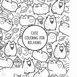Pusheen Printable Coloring Pages Cute Print Color Getcolorings Getdrawings Advance Lovely Colorings sketch template