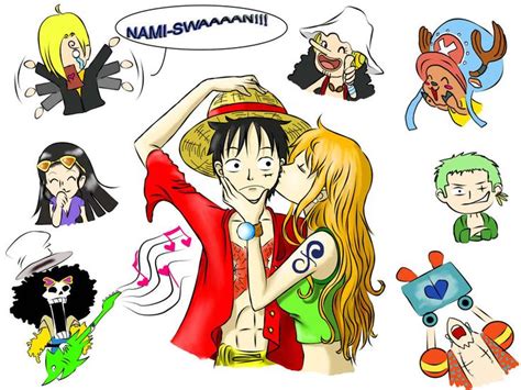 Kiss By Nekoalis88 With Images One Piece Luffy Luffy