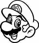 Mario Coloring Pages Super Clipartmag sketch template