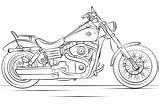 Harley Davidson Coloring Motorcycle Pages Printable Motorcycles Motorrad Print Drawing Kids Book Outline Supercoloring Chopper Ausmalbilder Malvorlagen Motos Categories Bike sketch template