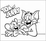 Jerry Tom Coloring Pages Kids Cartoon Printable Drawing Color Sheets Book sketch template