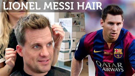 Men S Haircut Lionel Messi Inspired Hairstyle Great