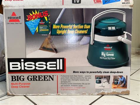 lot  bissell big green machine carpet cleaner paradise estate sales