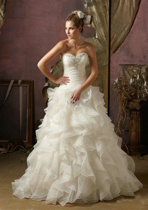 2014 Wholesale Stylish Design 2014 Sexy Wedding Dresses Pleated Bodice