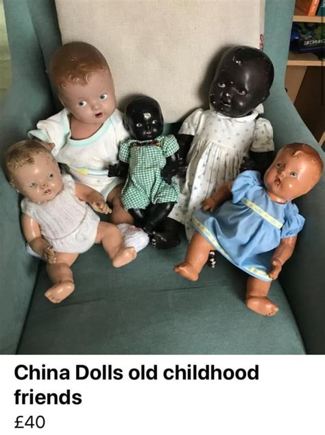 Someone Is Selling Their Old China Dolls Online Oddlyterrifying