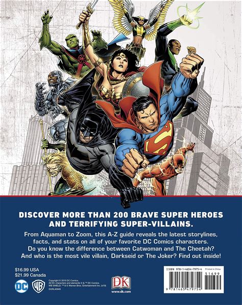 dc comics ultimate character guide  edition hardcover march