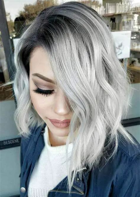 creative grey hair color ideas