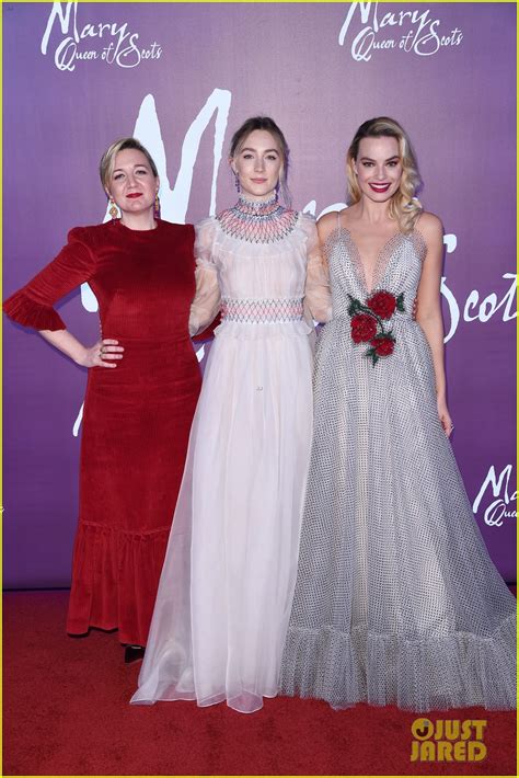 Saoirse Ronan And Margot Robbie Attend Mary Queen Of Scots