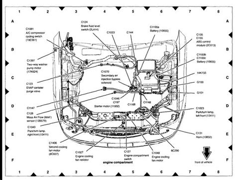 diagram ford focus engine