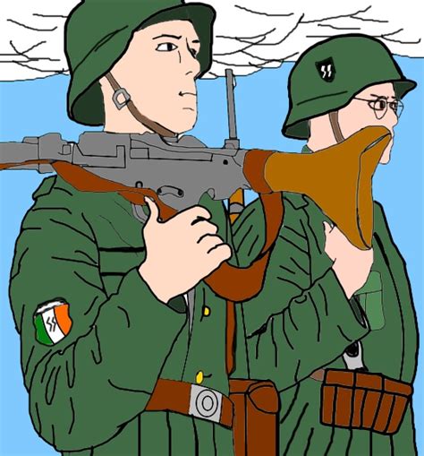 Two Waffen Ss Soldiers One Celtic One German By Cnspsupporter On
