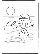 Golfinhos Delfine Malvorlagen Delfines Delfin Dolfijnen Drie Dolphins Delfini Colorare Dauphins Pintar Delfiner Acquatici Wassertiere Dieren Anzeige Publicité Waterdieren sketch template