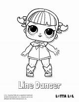 Lol Coloring Pages Dancer Line Surprise Dolls Doll Lotta Colouring Unicorn Cheer Captain Cartoon Series Printable Adult Books Shirts Couple sketch template