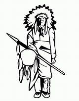 Native American Coloring Drawing Pages Tribes Tribe Indians Chief Color Printable Getdrawings Getcolorings Trib Print sketch template