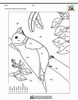 Coloring Kindergarten Number Color Pages Sheets Finch Worksheets Bird Math Theme Gouldian sketch template