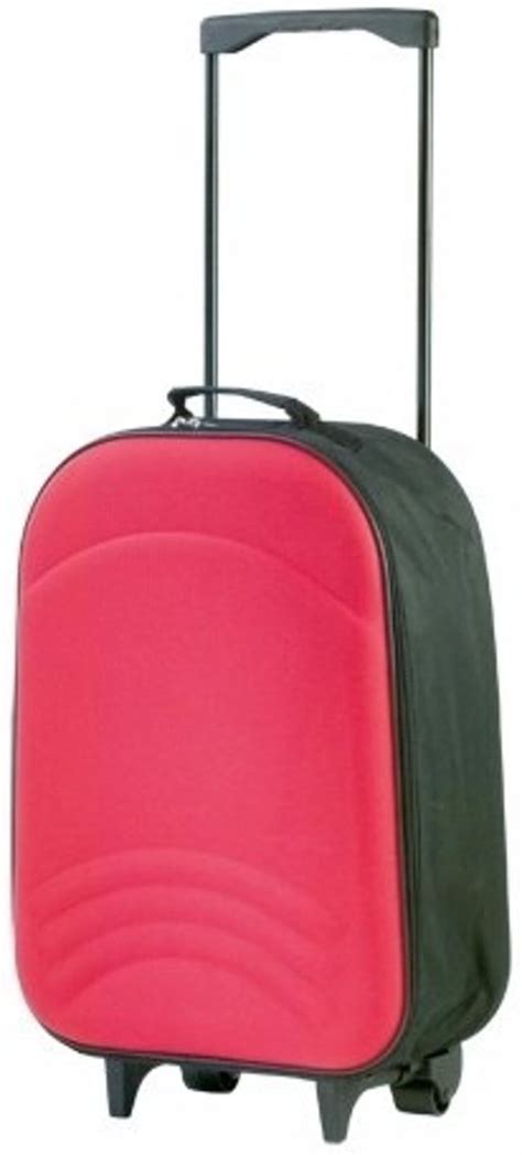 bolcom handbagage trolley rood      cm reiskoffer rolkoffer