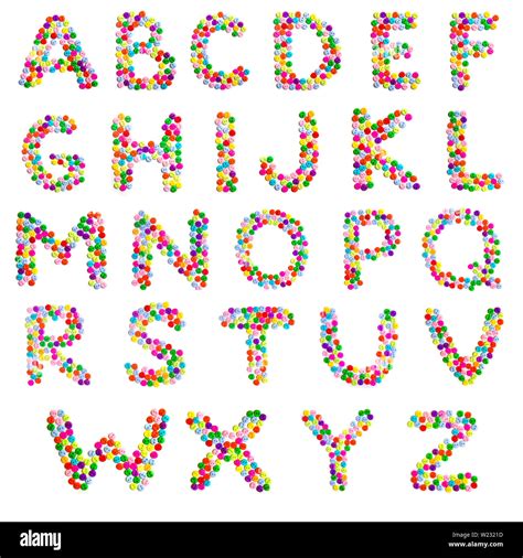 alphabet letters   english alphabet   small bright colored
