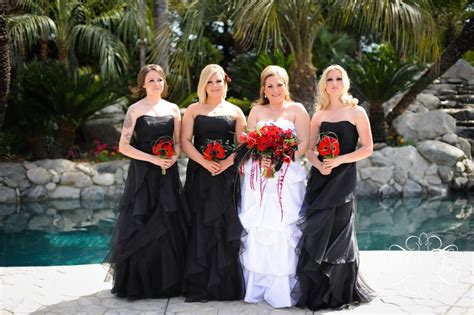 Gorgeous Lady Black Bridesmaid Dresses