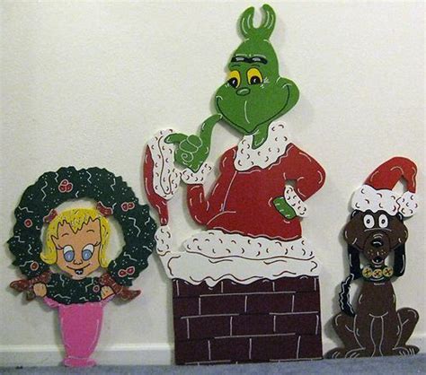 58 Best Grinch Images On Pinterest Christmas Yard Art
