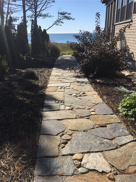 pin  brian fairfield  stone paths stone path paths sidewalk