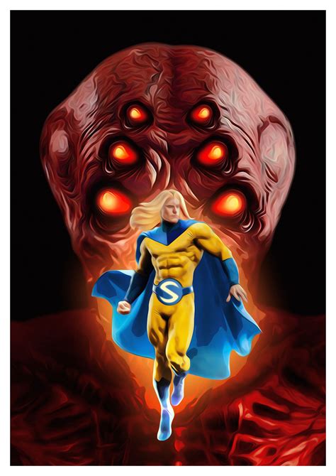 sentry marvel sentry cartoon artwork marvel comics