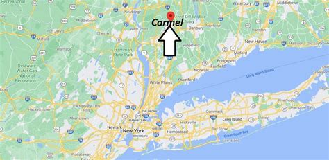 carmel  york  county  carmel ny    map