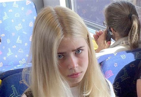 This Cute Blonde Girl Has A Look Of Disgust On Her Face