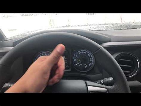 toyota tacoma traction control button location youtube