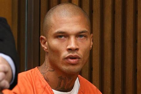 hot mug shot guy jeremy meeks leaves prison starts modeling career