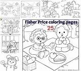 Coloring Pages People Little Price Fisher Printable Color Printcolorcraft Choose Board sketch template