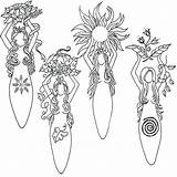 Pagan Pages Coloring Getcolorings Goddess Printable sketch template
