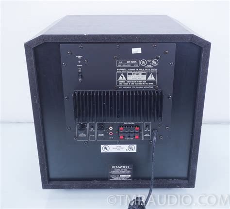 kenwood wf  powered home theater subwoofer   room