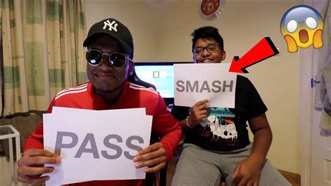 Smash Or Pass With My 13 Year Old Little Brother Very Bad