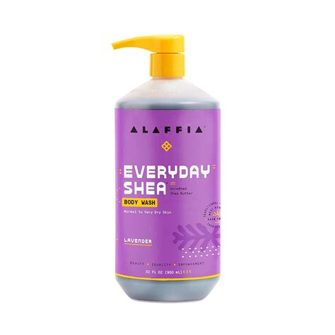 Alaffia Everyday Shea Body Wash Naturally Helps