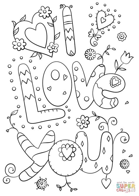 love  coloring pages   tadsczv