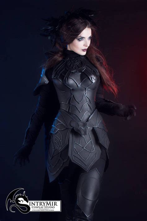 the elder scrolls skyrim nightingale cosplay female armor etsy