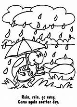 Colorat Rain Coloring Imagini Planse Ploaie Rymes Picaturi Ploaia Copii Pentru Copilul Ieftin Plansa sketch template