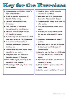 prepositions worksheet esl efl worksheets grade  worksheets
