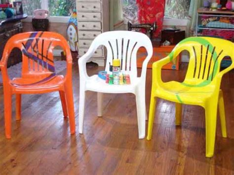 comment peindre des chaises de patio en plastique bricobistro