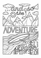 Colouring Printable Mindfulness sketch template