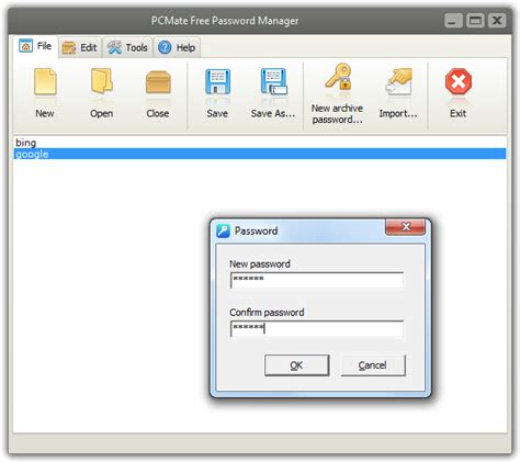 pcmate  password manager  password box software manage