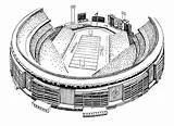 York Stadium Stadiums Shea Jets Uniforms 1964 Jerseys Heritage Giants sketch template