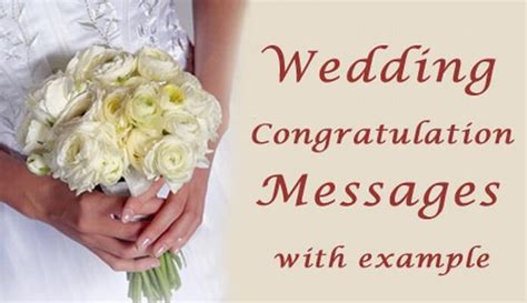 sample wedding messages  wishes marriage congratulations